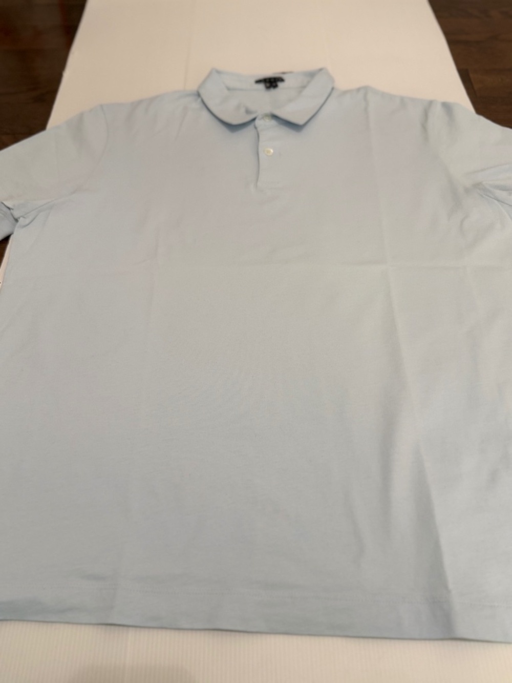 Theory Men’s XL Light Blue Polo Shirt
